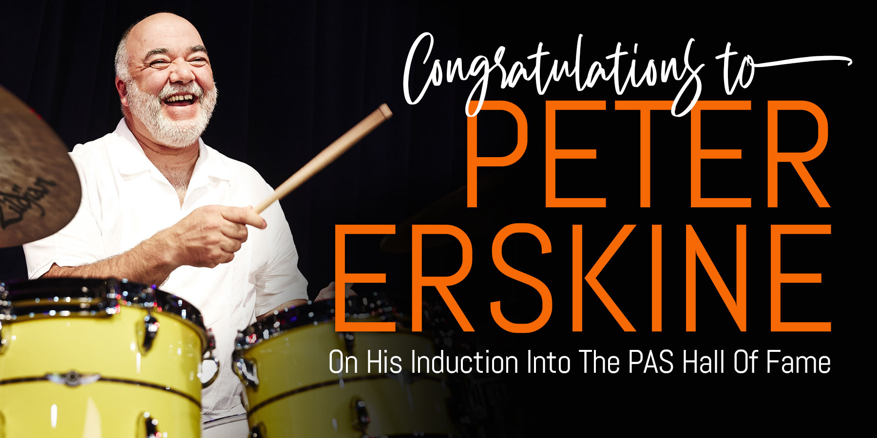 Peter Erskine PASIC Hall of Fame